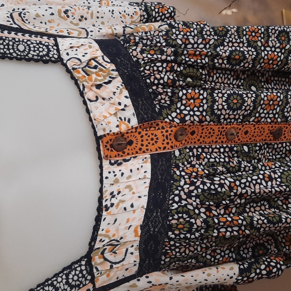 NWT Patrons of Peace boho minidress - Picture 6 of 11